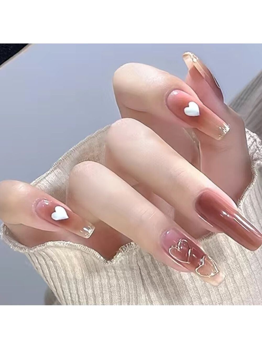 Moody Mashup - Nail Junkie - full artificial nail set
